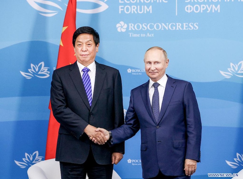 Le plus haut législateur chinois effectue une visite officielle et amicale en Russie