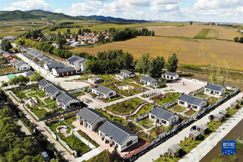 Un nouveau paysage de la revitalisation rurale de la Chine