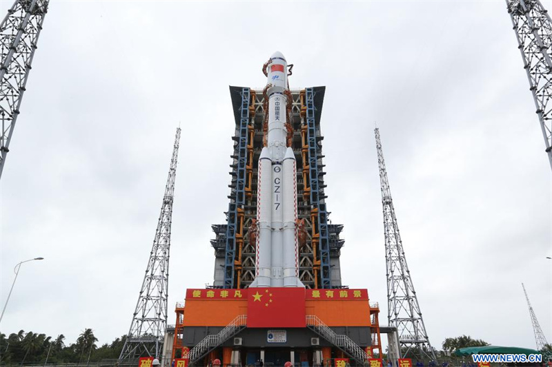 La Chine se prépare à lancer le vaisseau spatial cargo Tianzhou-5