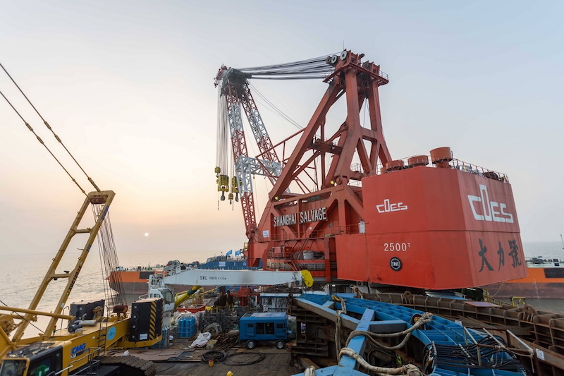 L'épave de l'ancien navire