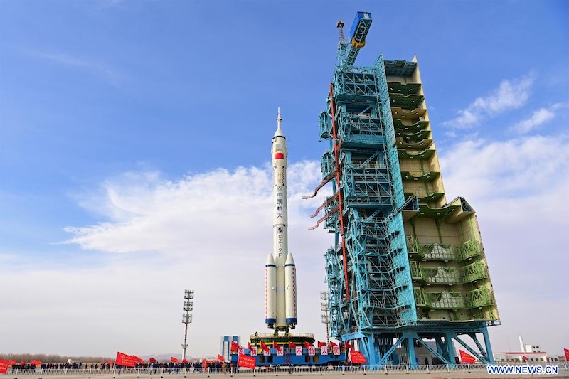 La Chine se prépare au lancement du vaisseau spatial habité Shenzhou-15