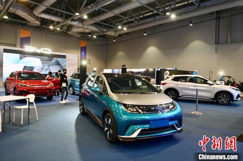 Ouverture de l'exposition internationale de l'automobile de Hong Kong