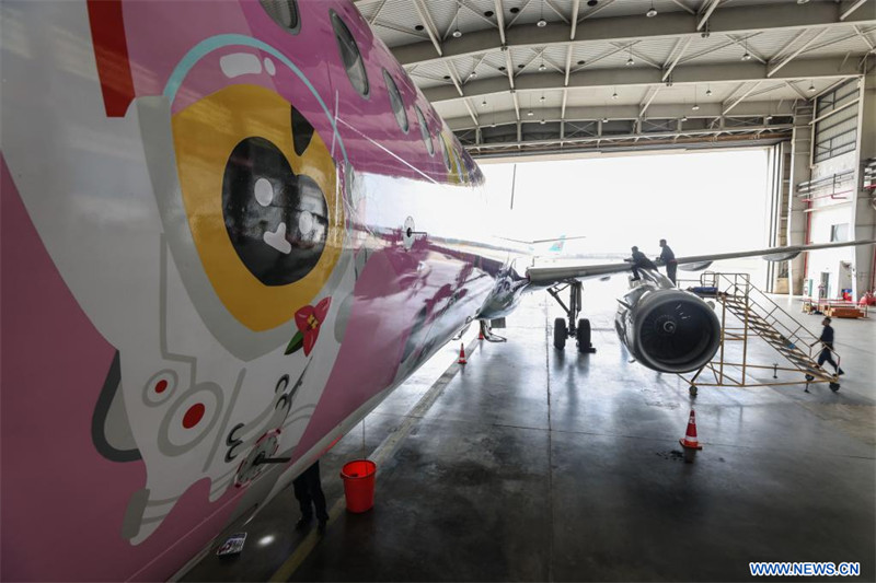 Chine : préparatifs de l'Exposition internationale des produits de consommation à Haikou