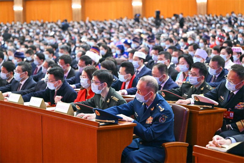 L'organe législatif national chinois tient sa réunion de cl?ture
