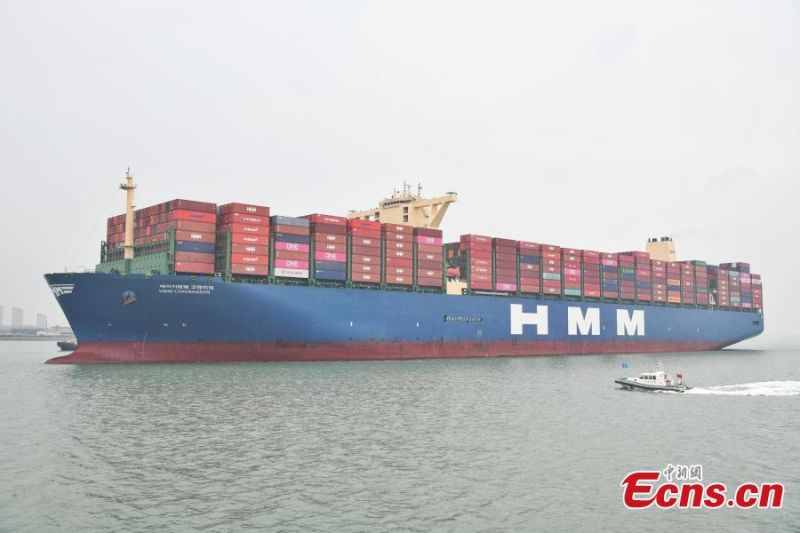 Tianjin : ouverture d'une nouvelle route maritime directe vers l'Europe pour les porte-conteneurs