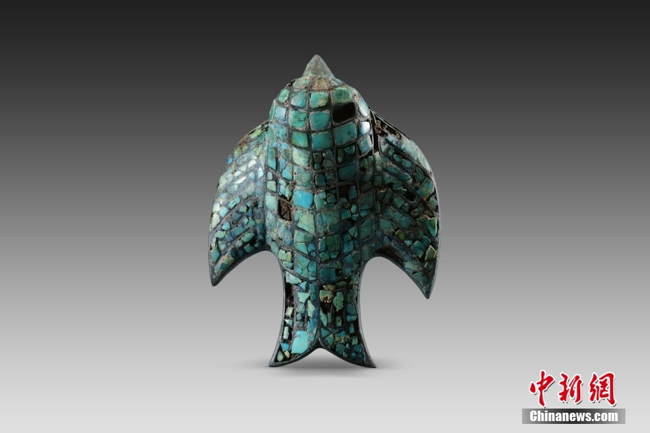 Un objet mis au jour sur le site de Qingjian Zhaigoun, dans la province du Shaanxi (nord-ouest de la Chine). (Photo fournie par l'Institut de recherche archéologique du Shaanxi.)