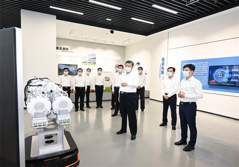 Xi Jinping appelle le Jiangsu à prendre l'initiative de faire avancer la modernisation chinoise