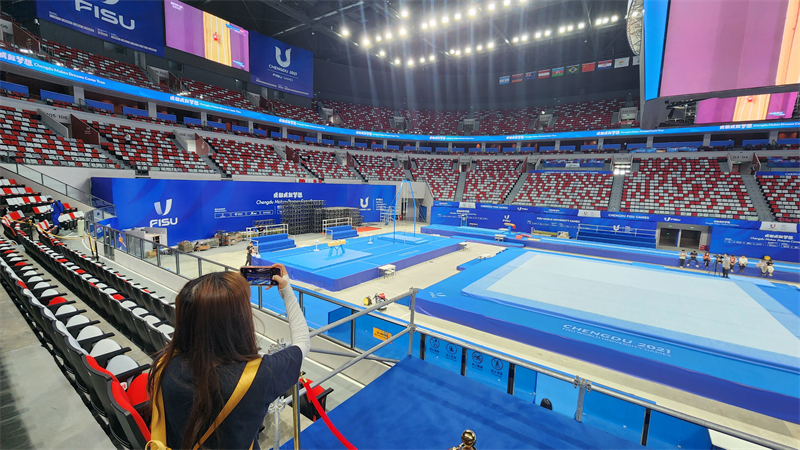 Visitons ensemble le site principal des Jeux Mondiaux Universitaires de la FISU de Chengdu - Le Parc sportif du lac Dong'an