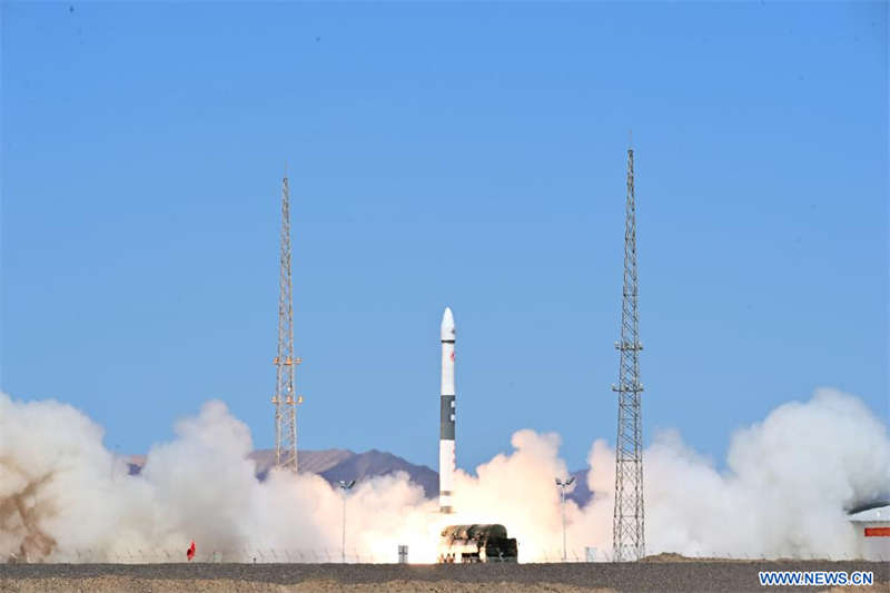 Une fusée Kuaizhou-1A transporte quatre satellites dans l'espace