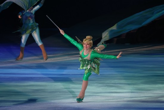 Photo prise le 23 ao?t 2023 montrant des personnages Disney se produisant sur la glace à Boulevard City à Riyad, capitale de l'Arabie Saoudite. (Photo / Xinhua)