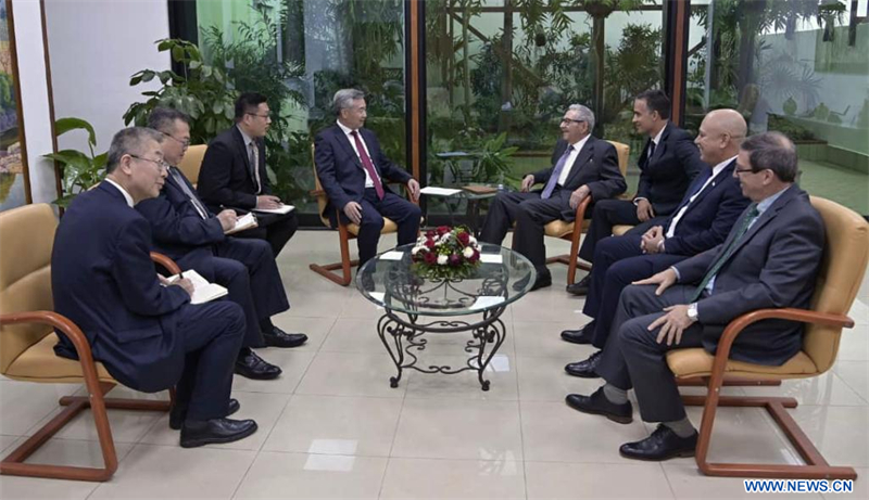 La Chine et Cuba se soutiendront mutuellement sur les questions relatives à leurs intérêts fondamentaux, selon un haut responsable du Parti communiste chinois