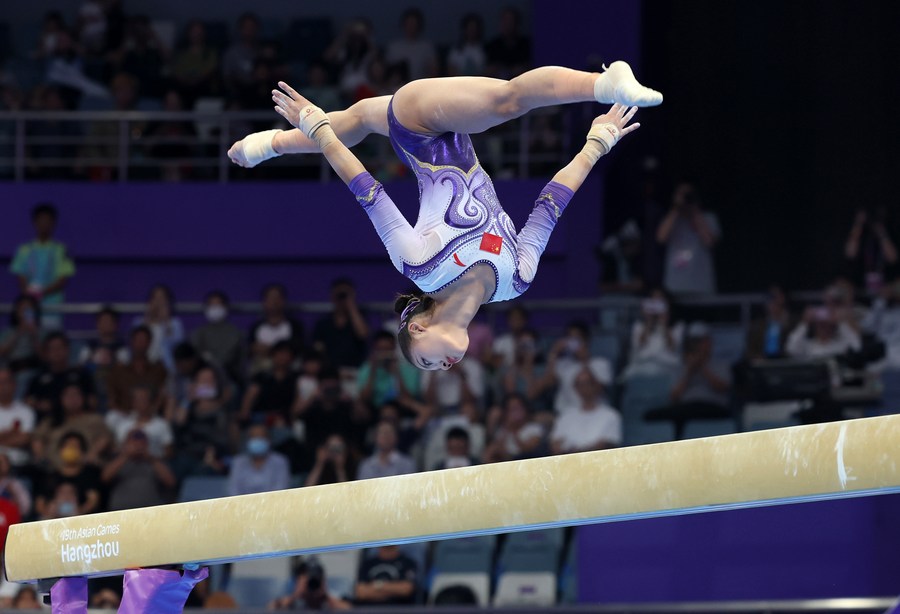 Chine : gymnastique artistique aux 19es Jeux asiatiques