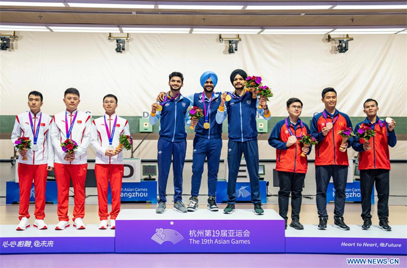 Chine : tir à la carabine à air comprimé de 10 mètres aux 19es Jeux asiatiques