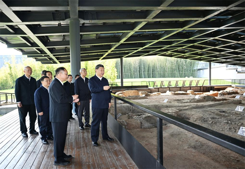 Xi Jinping inspecte Jingdezhen et Shangrao dans la province orientale du Jiangxi