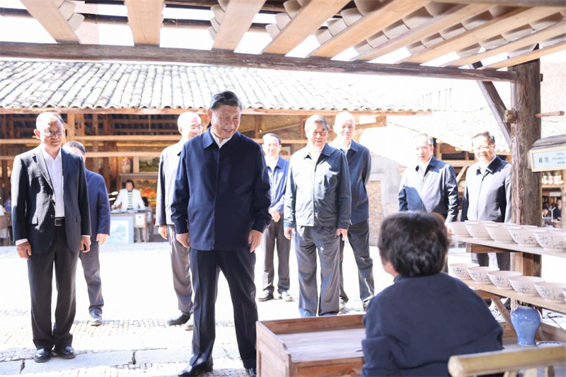 Xi Jinping inspecte Jingdezhen et Shangrao dans la province orientale du Jiangxi