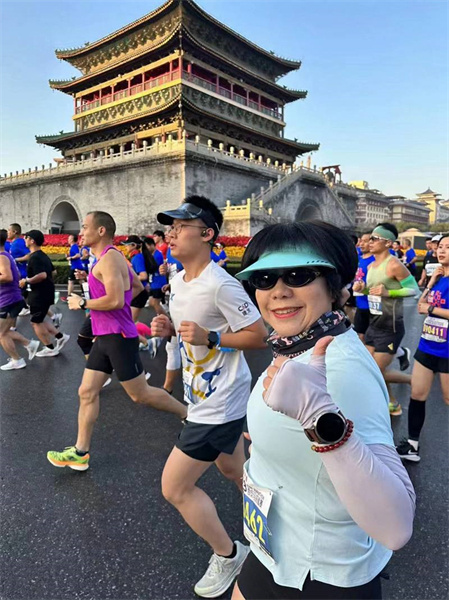 Plein succès pour le marathon international de Xi'an 2023