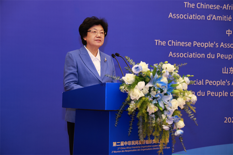 Shandong : la deuxième Réunion des responsables des organisations d'amitié Chine-Afrique s'est tenue avec succès à Jinan