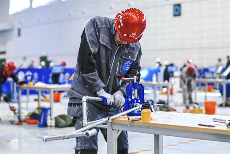 Shanxi : ouverture de la finale du concours national de compétences professionnelles dans le secteur de la construction à Taiyuan