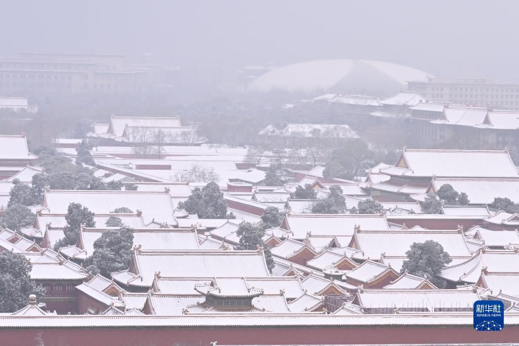 Les premiers flocons de neige sont tombés à Beijing