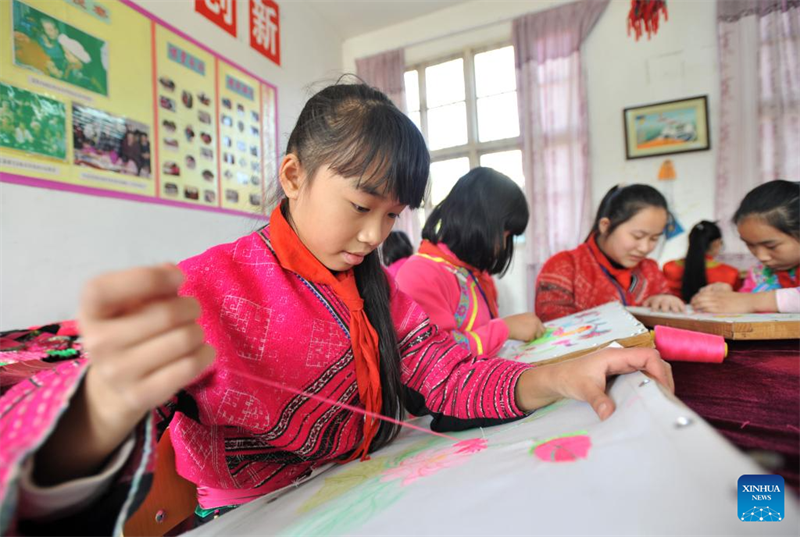 Aper?u des costumes folkloriques des Hongyao