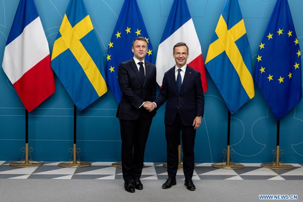 (Magnus Liljegren/Bureaux du gouvernement suédois/via Xinhua)