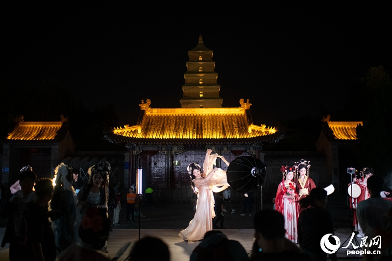 Shaanxi : comme la ville de Xi'an est belle la nuit !