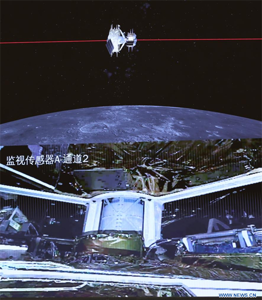 Chine : fin de l'amarrage en orbite lunaire de Chang'e-6 et transfert des échantillons au module de retour