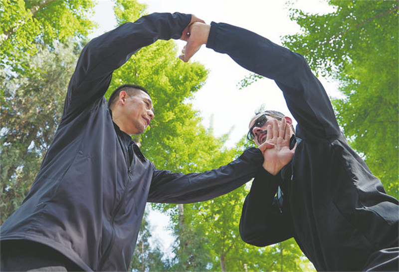 Le tai-chi prospère avec une touche fran?aise