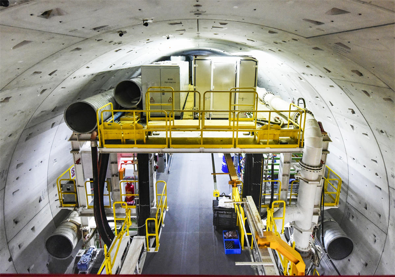 Zhejiang : la machine à bouclier ultra-large sous-marine ? Yongzhou ? a posé avec succès 200 anneaux de tunnel à Ningbo