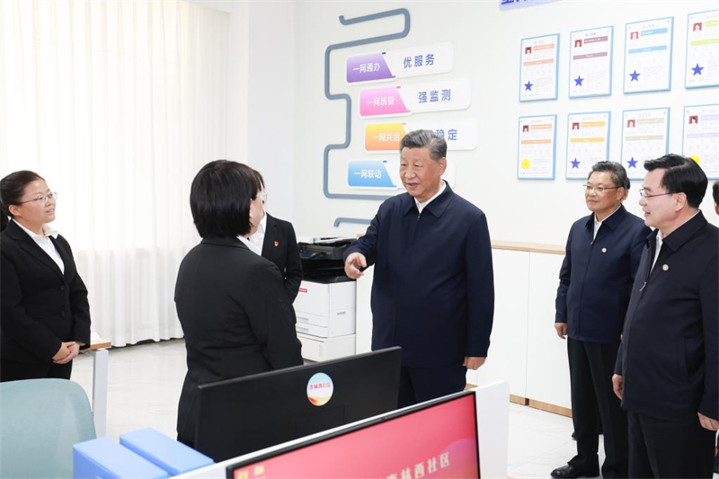 Xi Jinping effectue une inspection à Lanzhou dans la province chinoise du Gansu