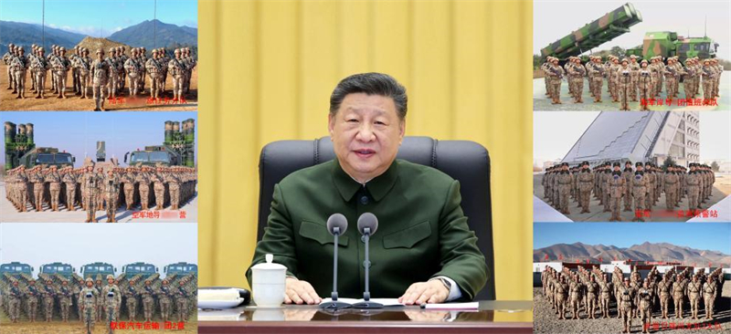 Xi Jinping adresse ses v?ux de la fête du Printemps à tous les militaires