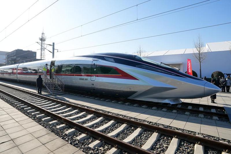 Le train à grande vitesse le plus rapide du monde passe des tests à Beijing