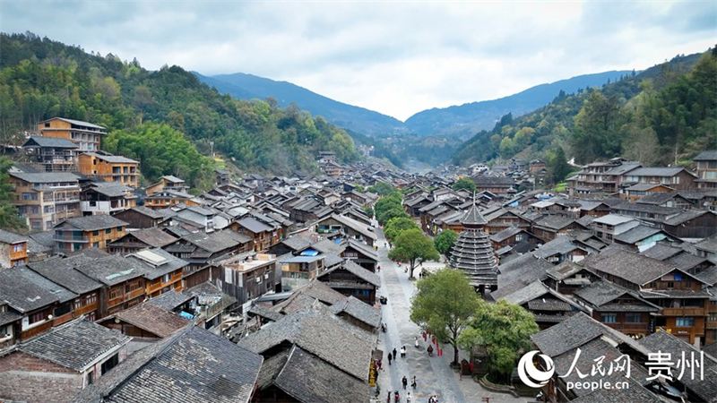 Guizhou : les coutumes ethniques au printemps dans le village Dong de Zhaoxing