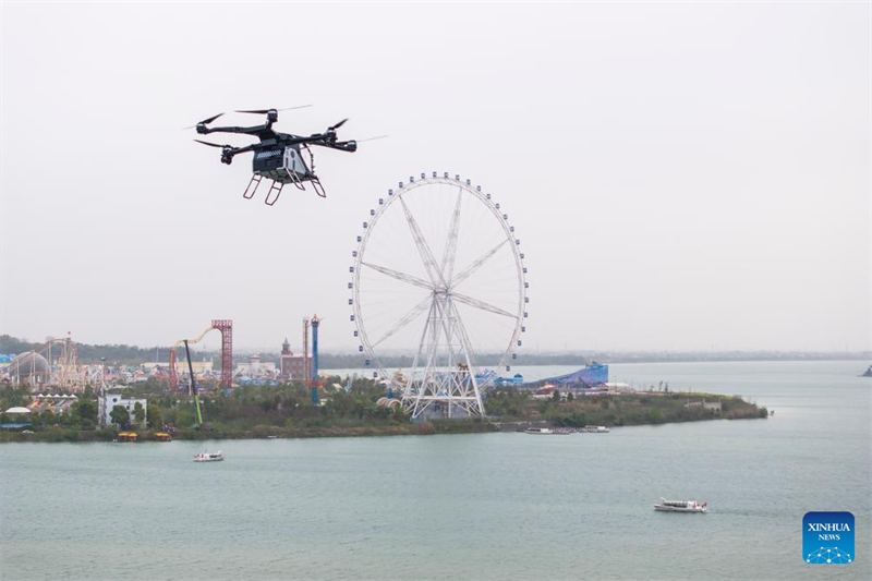 Hunan : la voiture volante XPeng a terminé avec succès un vol d'essai à Changde