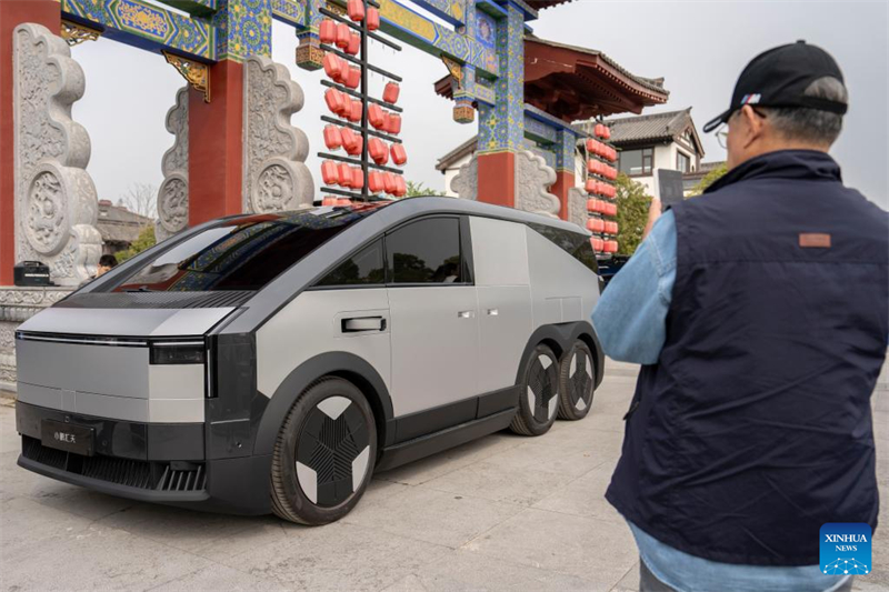 Hunan : la voiture volante XPeng a terminé avec succès un vol d'essai à Changde