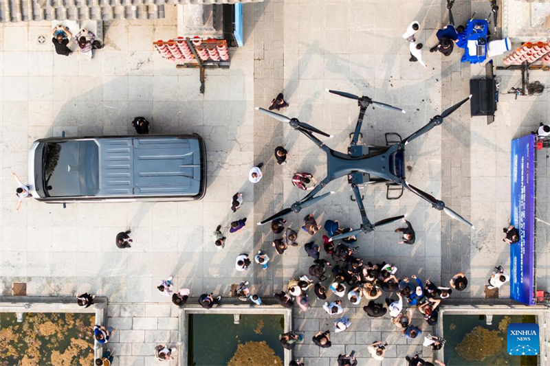 Hunan : la voiture volante XPeng a terminé avec succès un vol d'essai à Changde
