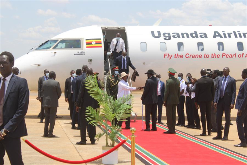 Soudan du Sud : visite du président ougandais à Juba