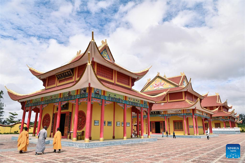 Le centre culturel zambien du temple de Shaolin diffuse la culture chinoise
