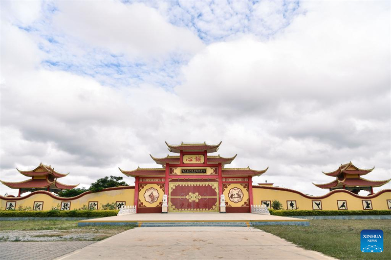 Le centre culturel zambien du temple de Shaolin diffuse la culture chinoise