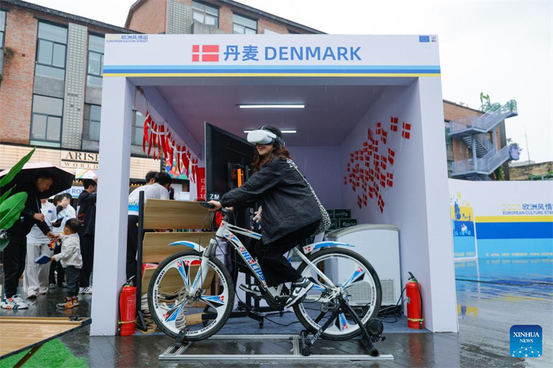 Sichuan : ouverture de la Saison culturelle européenne et de la Rue culturelle européenne de Chengdu 2025