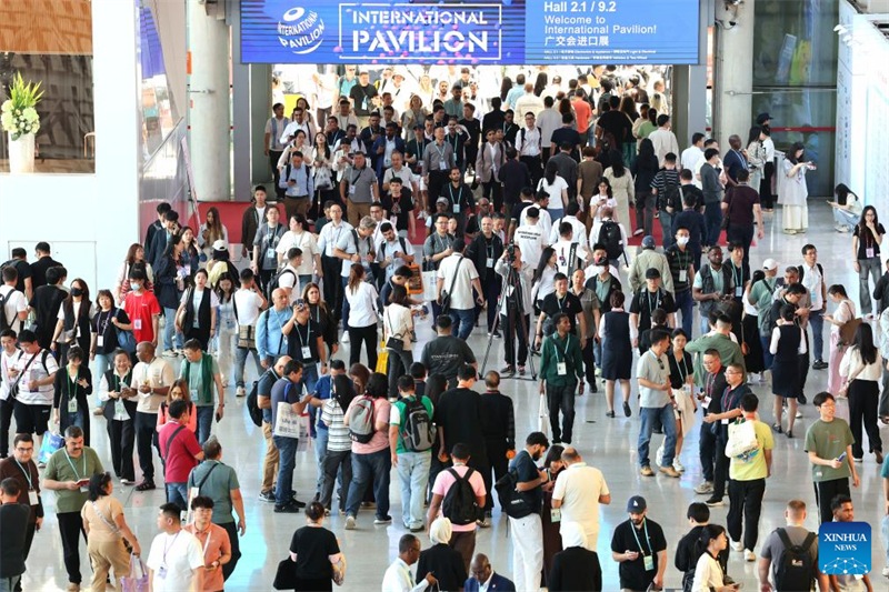 Guangdong : la 137e Foire de Canton ouvre ses portes à Guangzhou