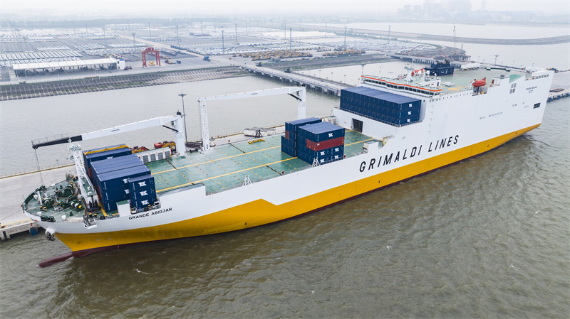 Jiangsu : le port de Suzhou ouvre une route d'expédition intégrée vers l'Afrique depuis Taicang