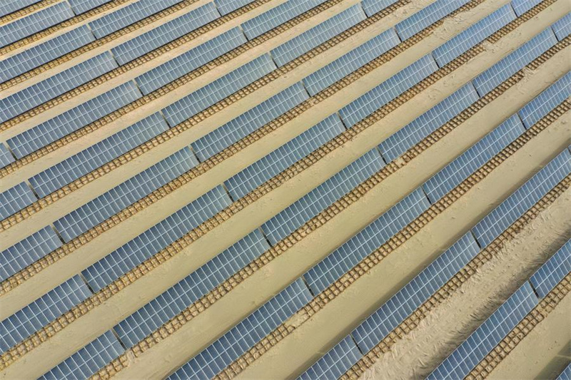 Xinjiang : les efforts de contr?le du sable et de boisement dans le Taklamakan, le plus grand désert de la Chine