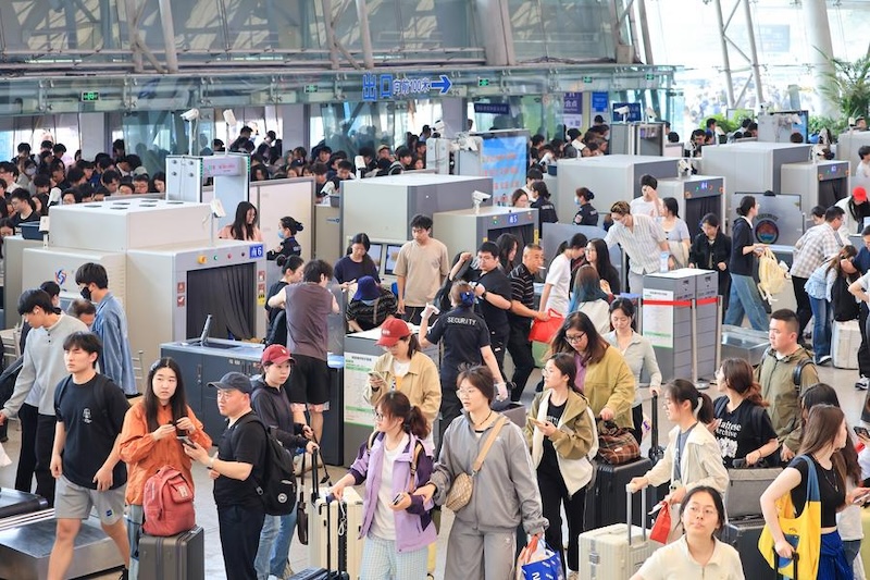 Chine : pic des déplacements pour les vacances du 1er mai