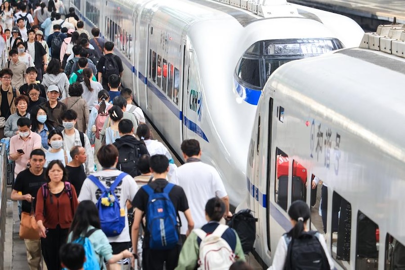 Chine : pic des déplacements pour les vacances du 1er mai