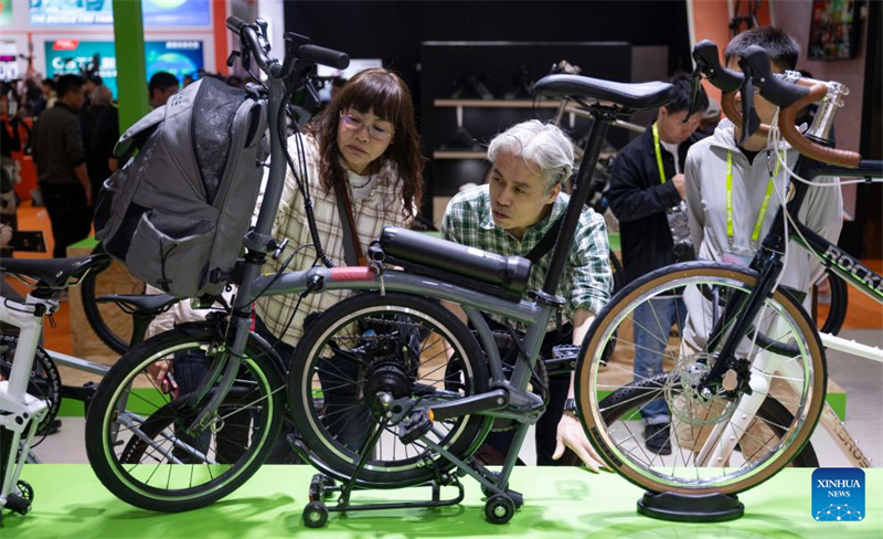 Ouverture du Salon international du vélo de Chine 2025 à Shanghai