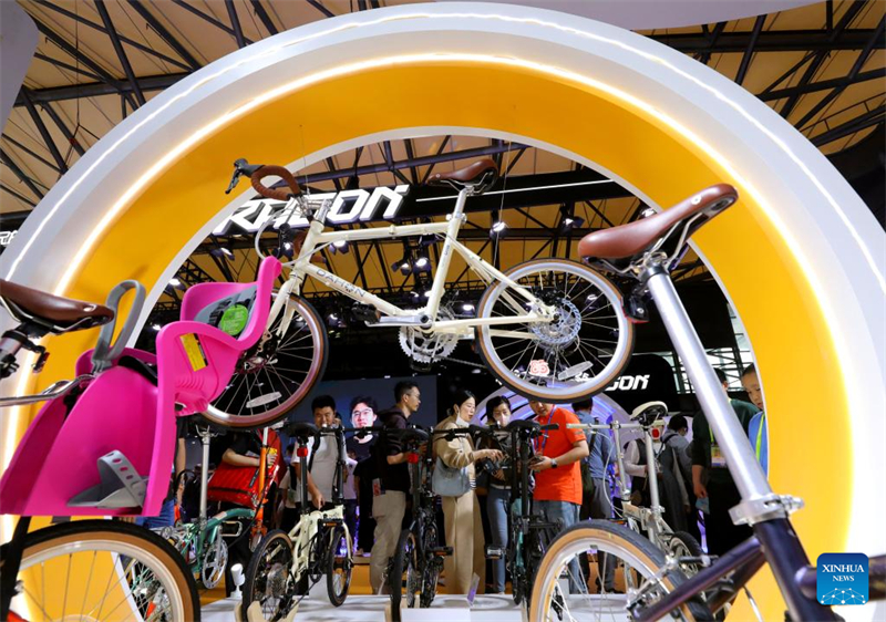 Ouverture du Salon international du vélo de Chine 2025 à Shanghai