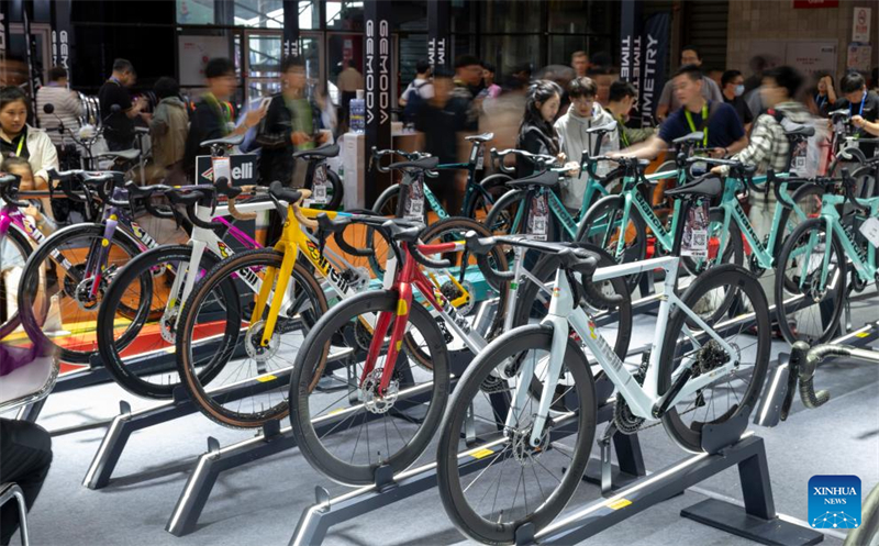 Ouverture du Salon international du vélo de Chine 2025 à Shanghai