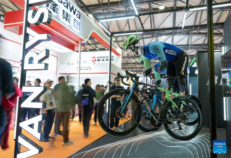 Ouverture du Salon international du vélo de Chine 2025 à Shanghai