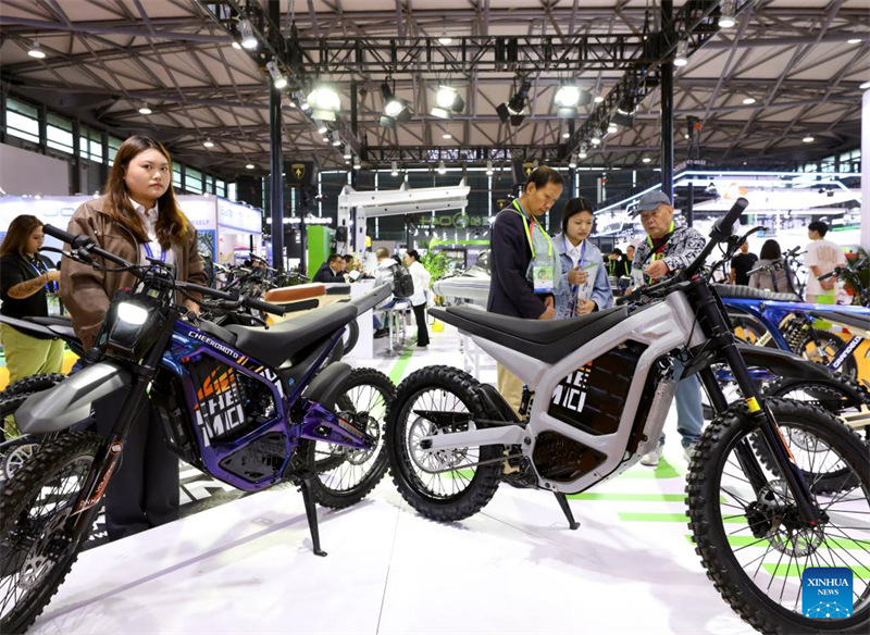 Ouverture du Salon international du vélo de Chine 2025 à Shanghai